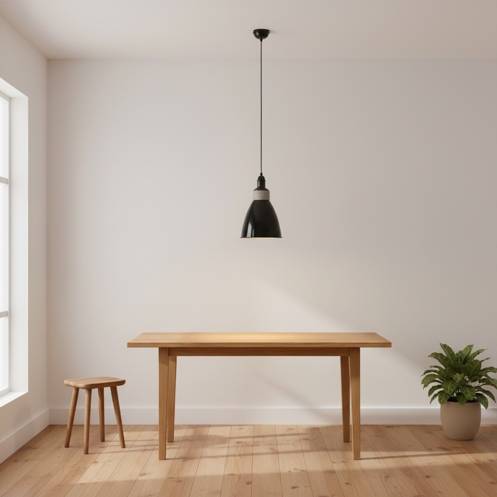 Oslo Black Pendant Light