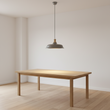 Oslo Small Pendant Light with Zinc Finish
