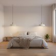 Oslo White Small Pendant Light
