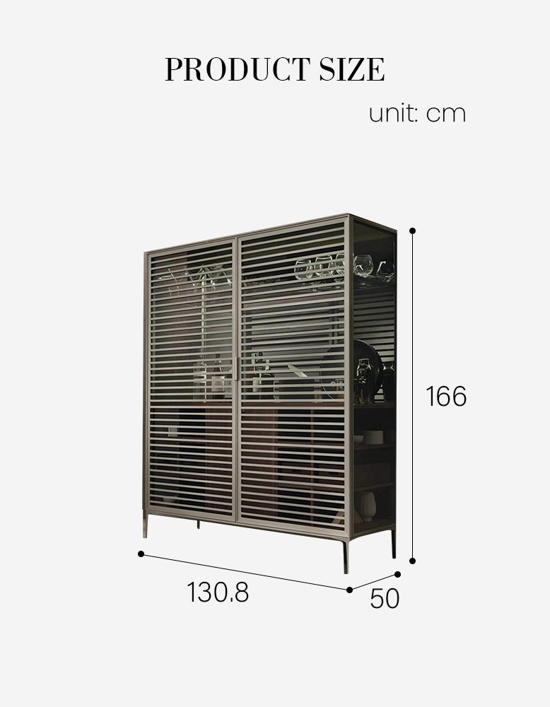 O'Sullivan Wine Sideboard, Wine Storage With Two Doors