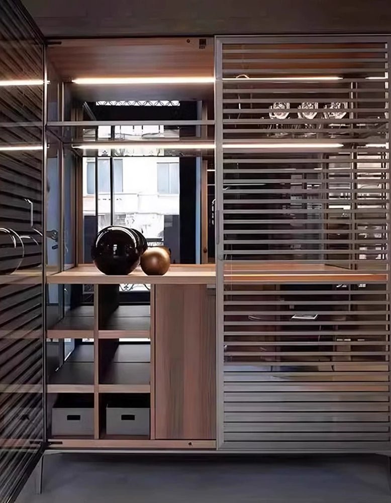 O'Sullivan Wine Sideboard, Wine Storage With Two Doors