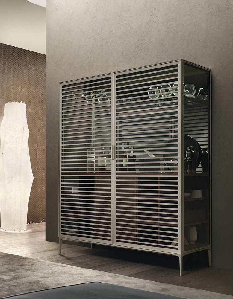 O'Sullivan Wine Sideboard, Wine Storage With Two Doors