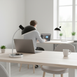Osvaldo Black Metal Adjustable Desk Lamp
