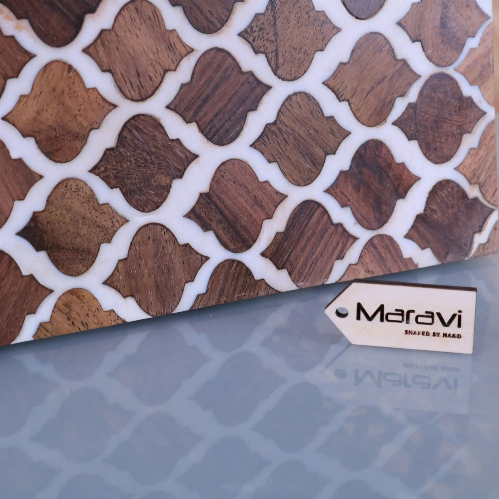 Ouzoud Moroccan Serving Platter Board