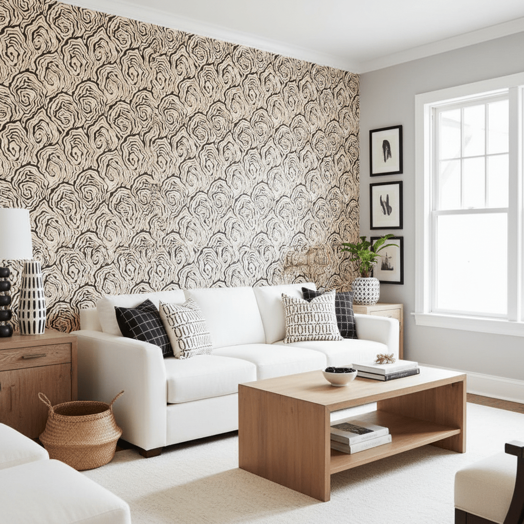 Oysters - in Monochrome - Wallpaper