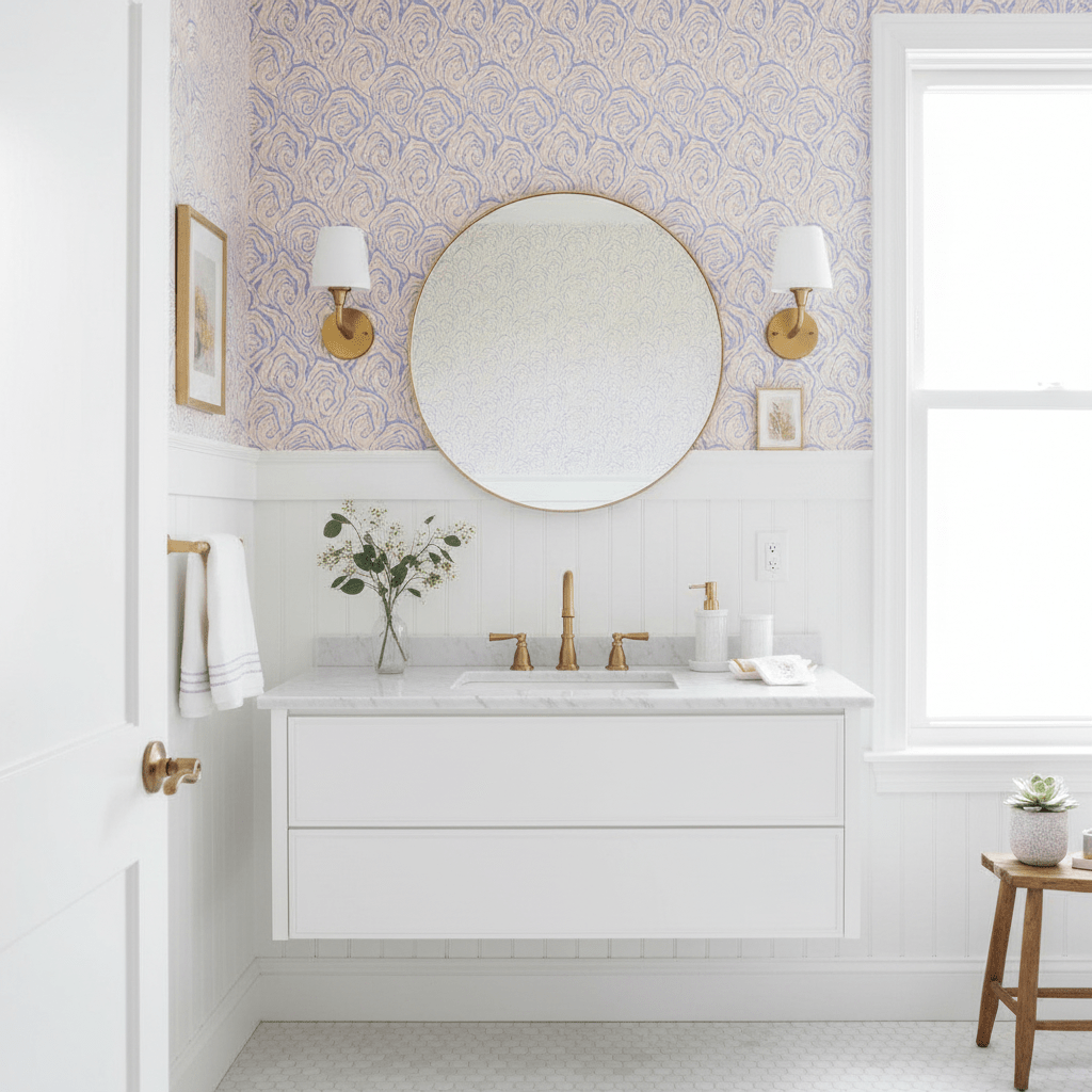 Oysters - in Pearl - Wallpaper