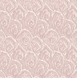 Oysters - in Venus Pink - Wallpaper