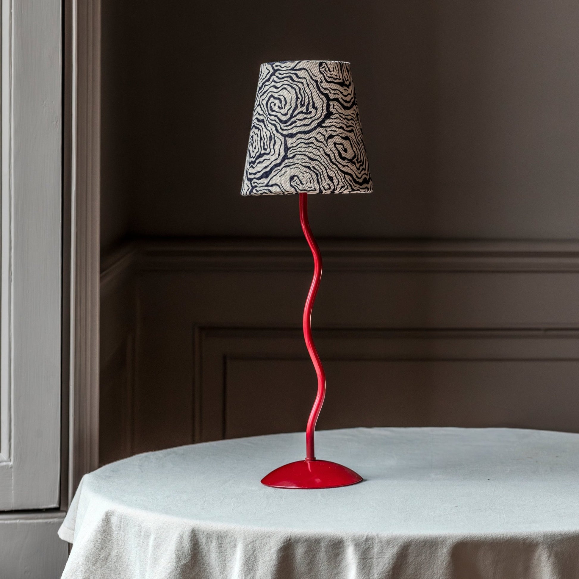 Oysters Monochrome Lampshade