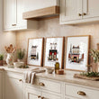 Paintings for Kitchen Paris Boutique Street Scenes 
