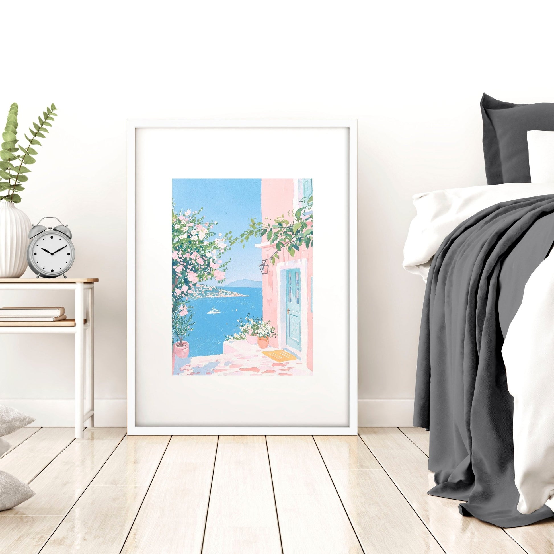 Paintings Of The Sea | Set of 3 Beach Decor Wall art Prints