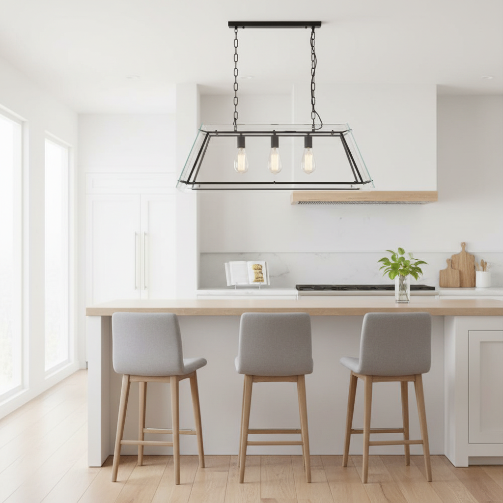 Palasso Black Finish Pendant Light