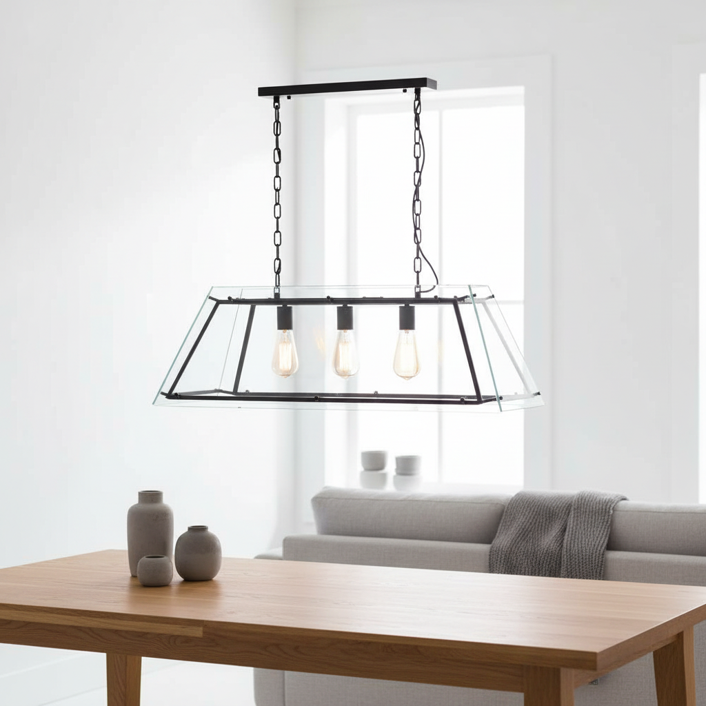 Palasso Black Finish Pendant Light