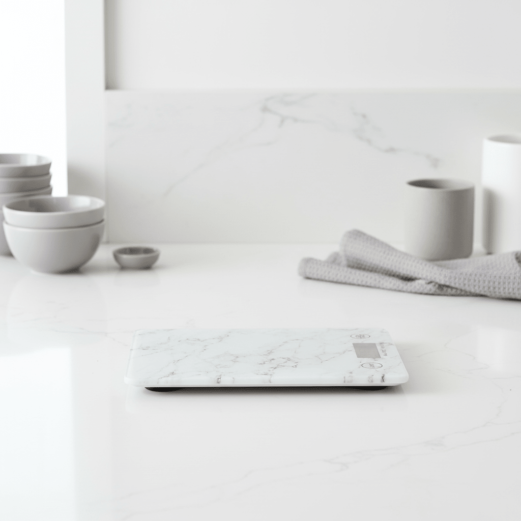 Palmas Marble Effect Digital Kitchen Scale