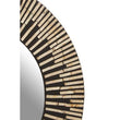Palu Arise Black And Gold Wall Mirror