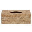 Palu Beige Seashell Tissue Box