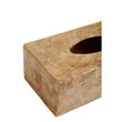 Palu Beige Seashell Tissue Box