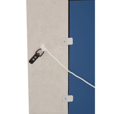 Palu Black Wall Mirror with Seashell Inlay