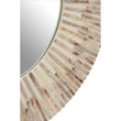 Palu Natural Shell Round Wall Mirror