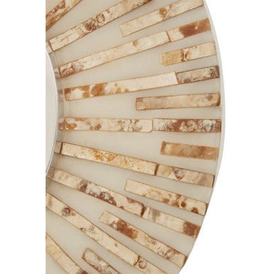 Palu Natural Shell Wall Clock