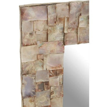 Palu Natural Shell Wall Mirror