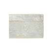 Palu White Sea Shell Tissue Box
