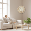 Palu Natural Shell Wall Clock