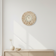 Palu Natural Shell Wall Clock