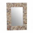 Palu Natural Shell Wall Mirror