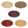 Pandanus Red Charger Plate