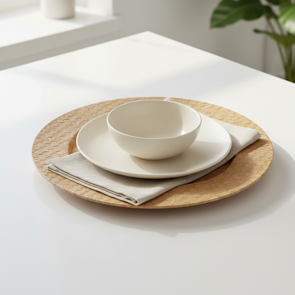 Pandanus Natural Charger Plate