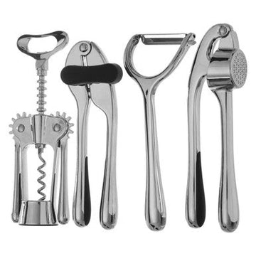 Paragon 5 Piece Chrome Finish Kitchen Gadget Set