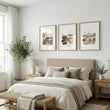 Paris Wall Art Autumn Watercolour Scenes 