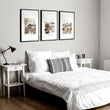Paris Wall Art Autumn Watercolour Scenes 