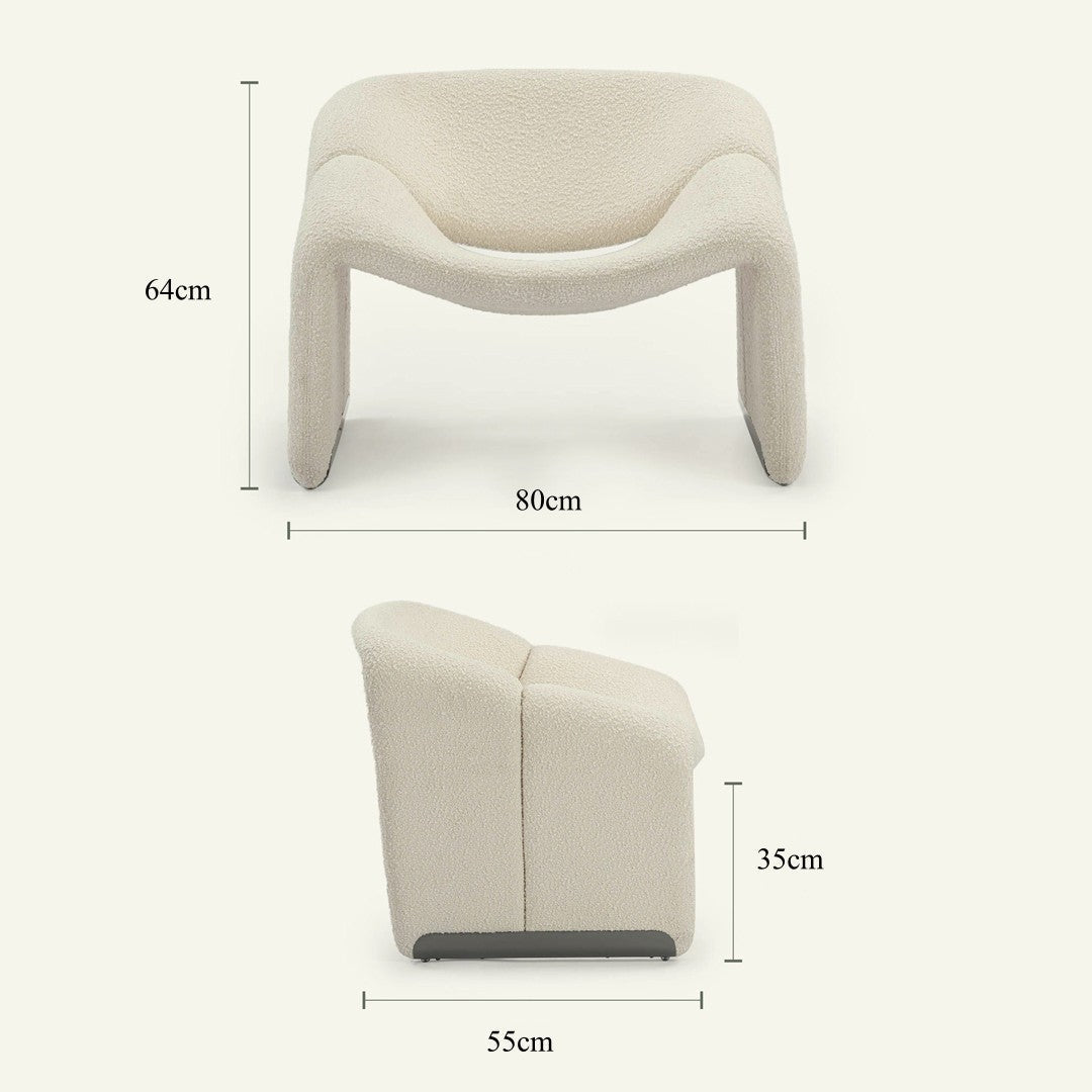Paris Wawa Boucle Armchair