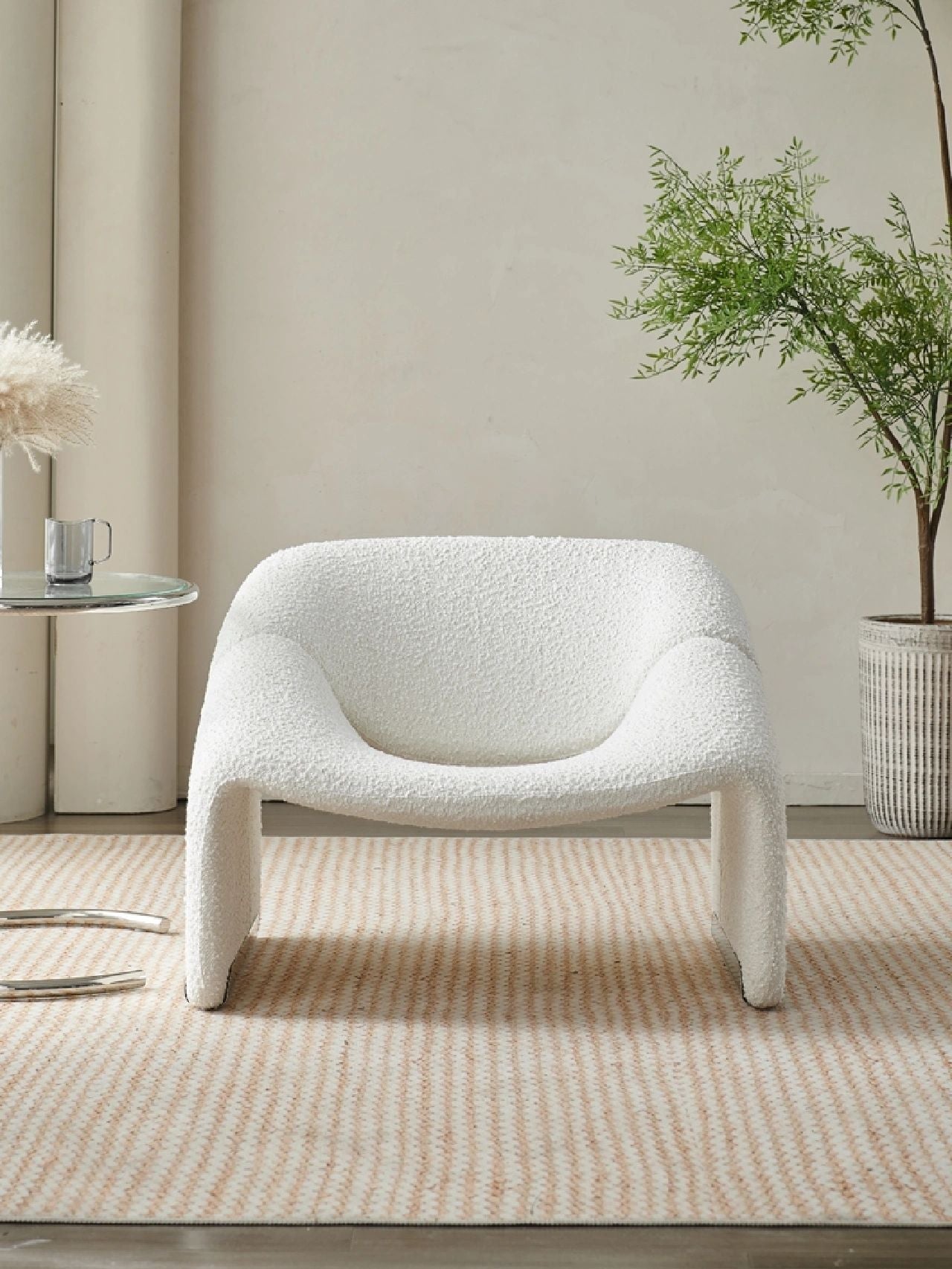 Paris Wawa Boucle Armchair