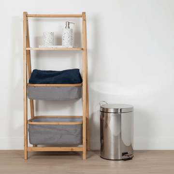 Parker Stainless Steel 12 Litre Pedal Bin