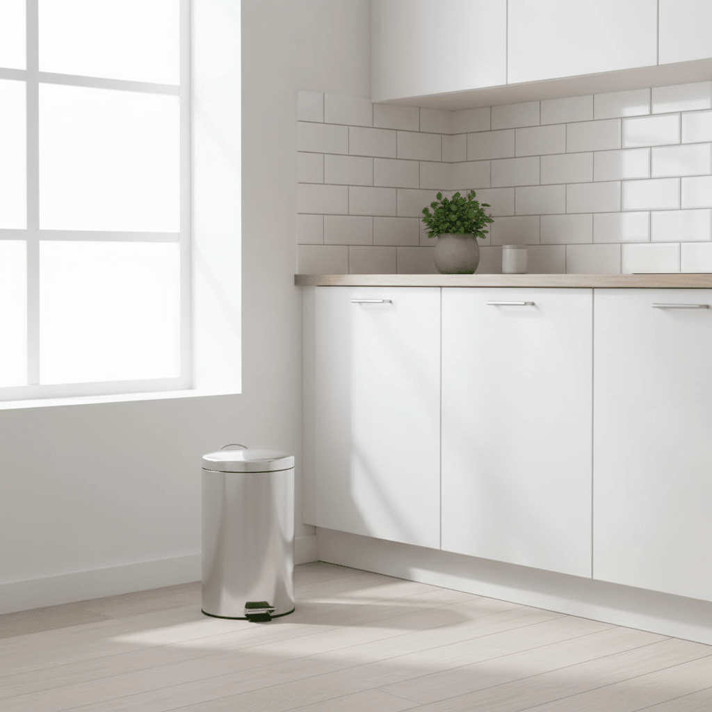Parker Stainless Steel 20 Litre Pedal Bin