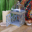 Patera Antique Style Square Lantern Star Design