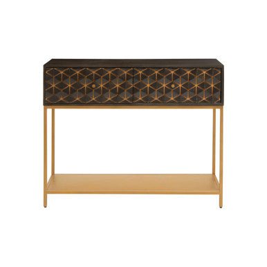Patna Grey Mango Wood Console Table
