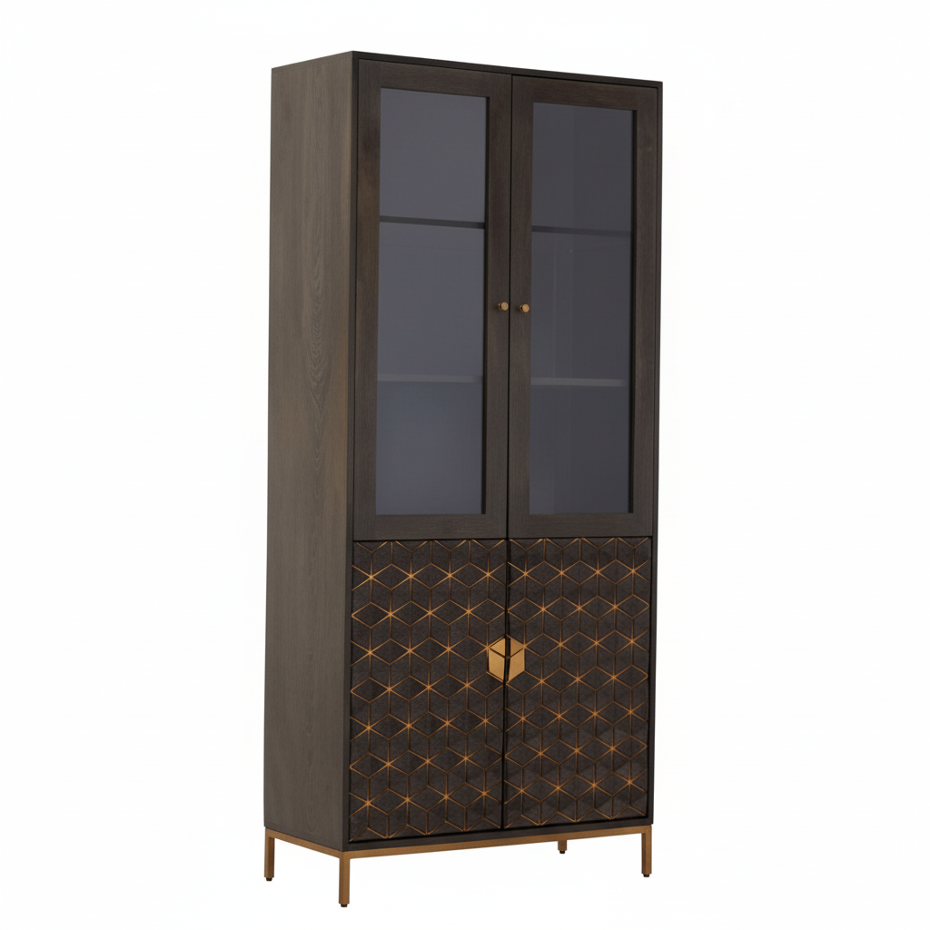 Patna Grey Cabinet