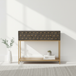 Patna Grey Mango Wood Console Table