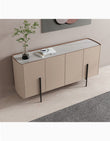 Patricia 4 Door Sideboard, Light Khaki