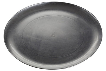 Paxton Set of Four 33cm Dia Silver Coupe Charger Plate