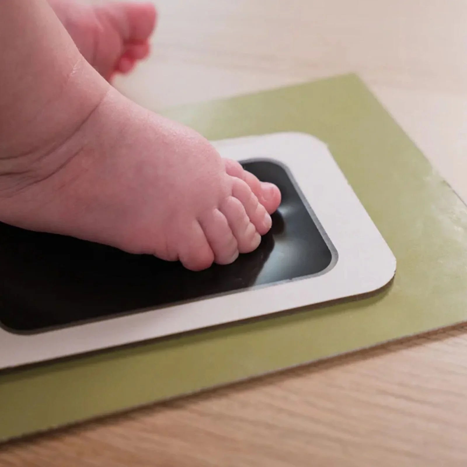 Petit Artichaut Puzzle Frame with Hand & Foot Imprints - Olive Tree