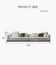 Phillips Two Seater Sofa, Three Seater Sofa, Linen