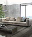 Phillips Two Seater Sofa, Three Seater Sofa, Linen