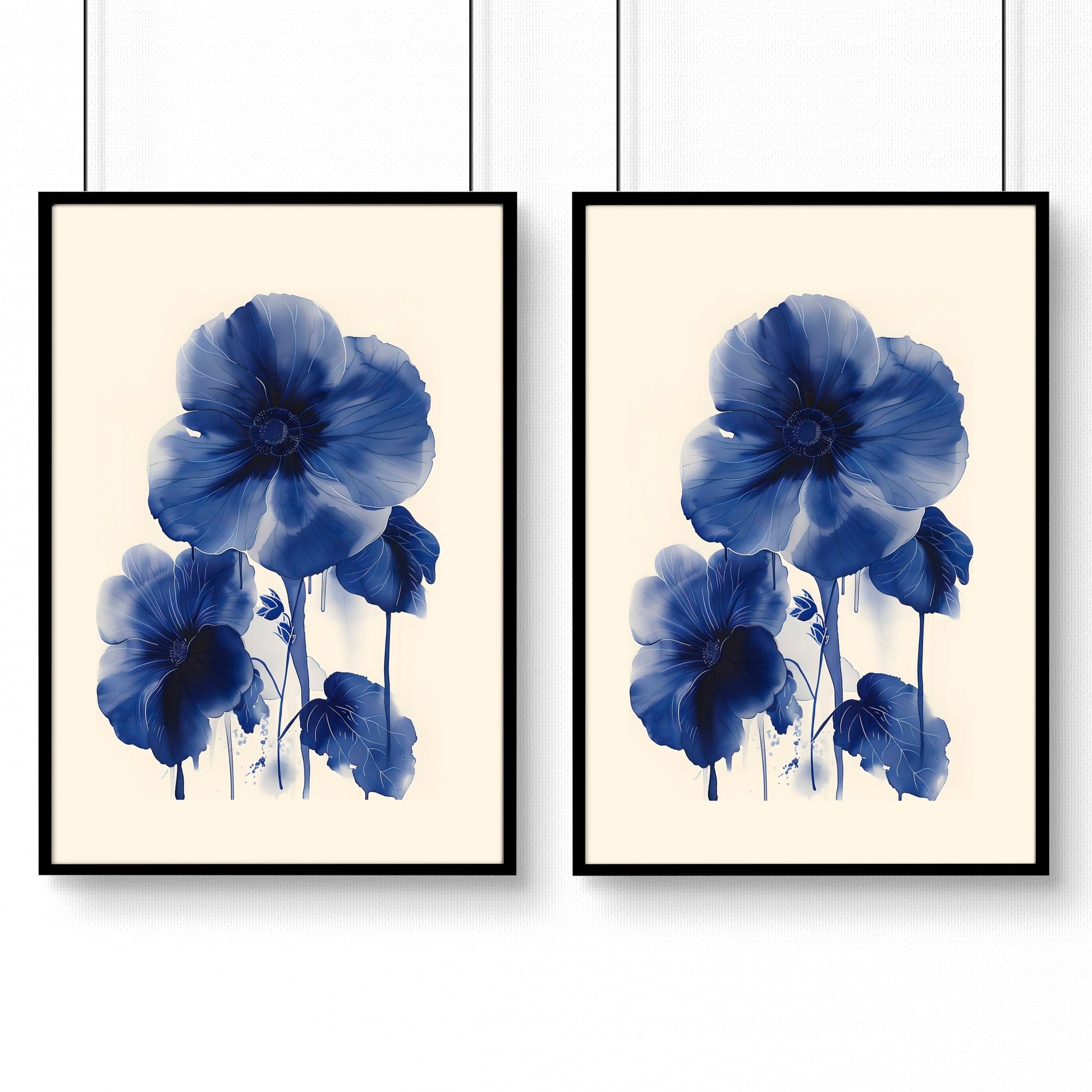 Pictures For Bathrooms Wall | Set of 2 Botanical Wall art Prints