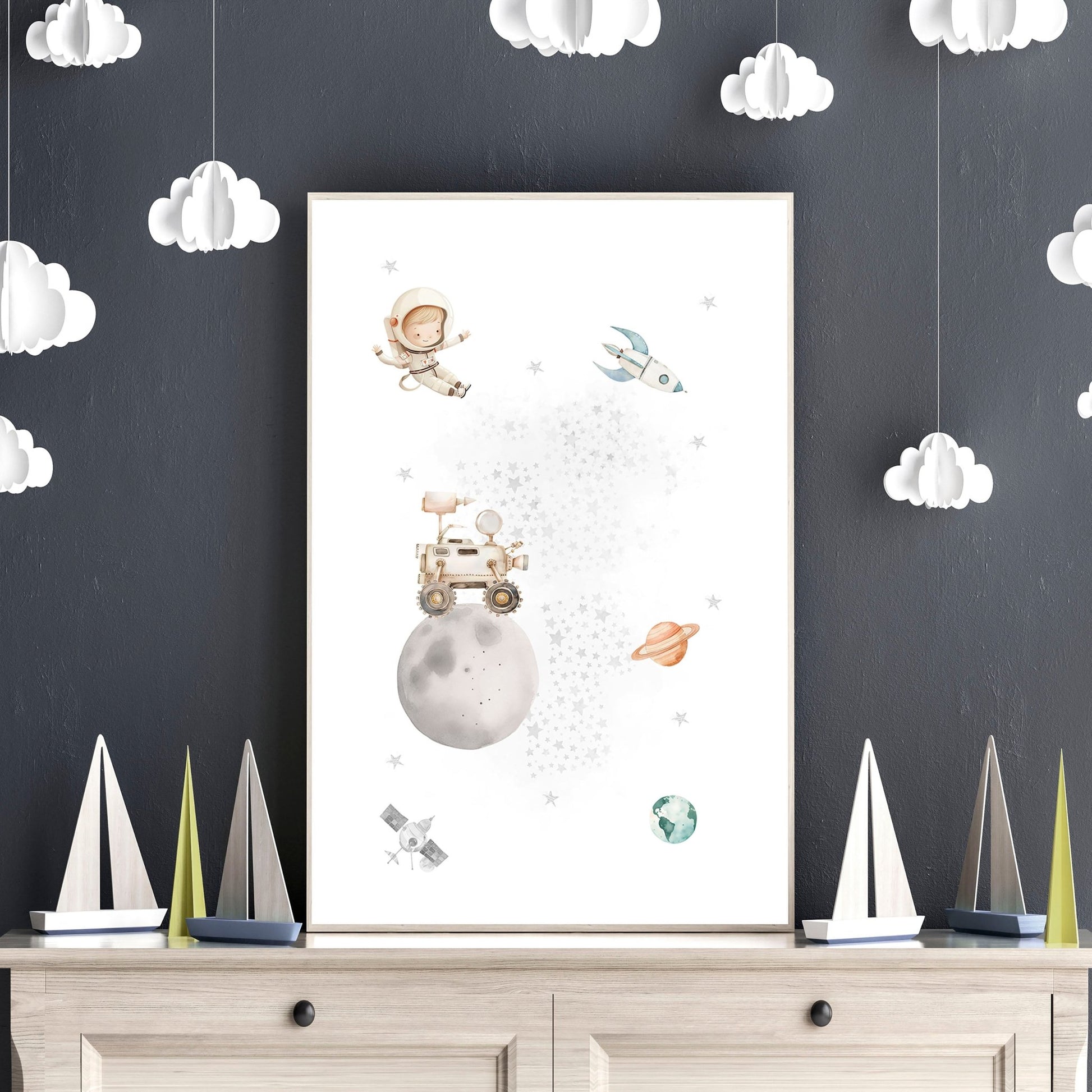 Pictures For Childrens Bedrooms | Set of 3 wall art prints