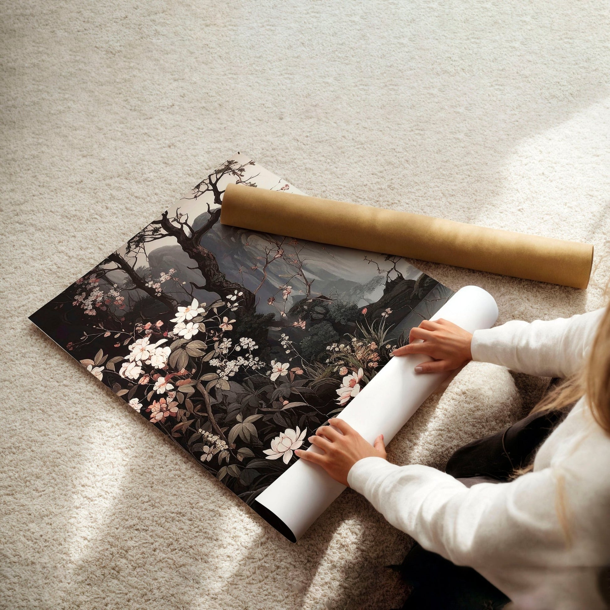 Pictures For Living Room Wall | Set of 3 Chinoiserie Wall art Prints