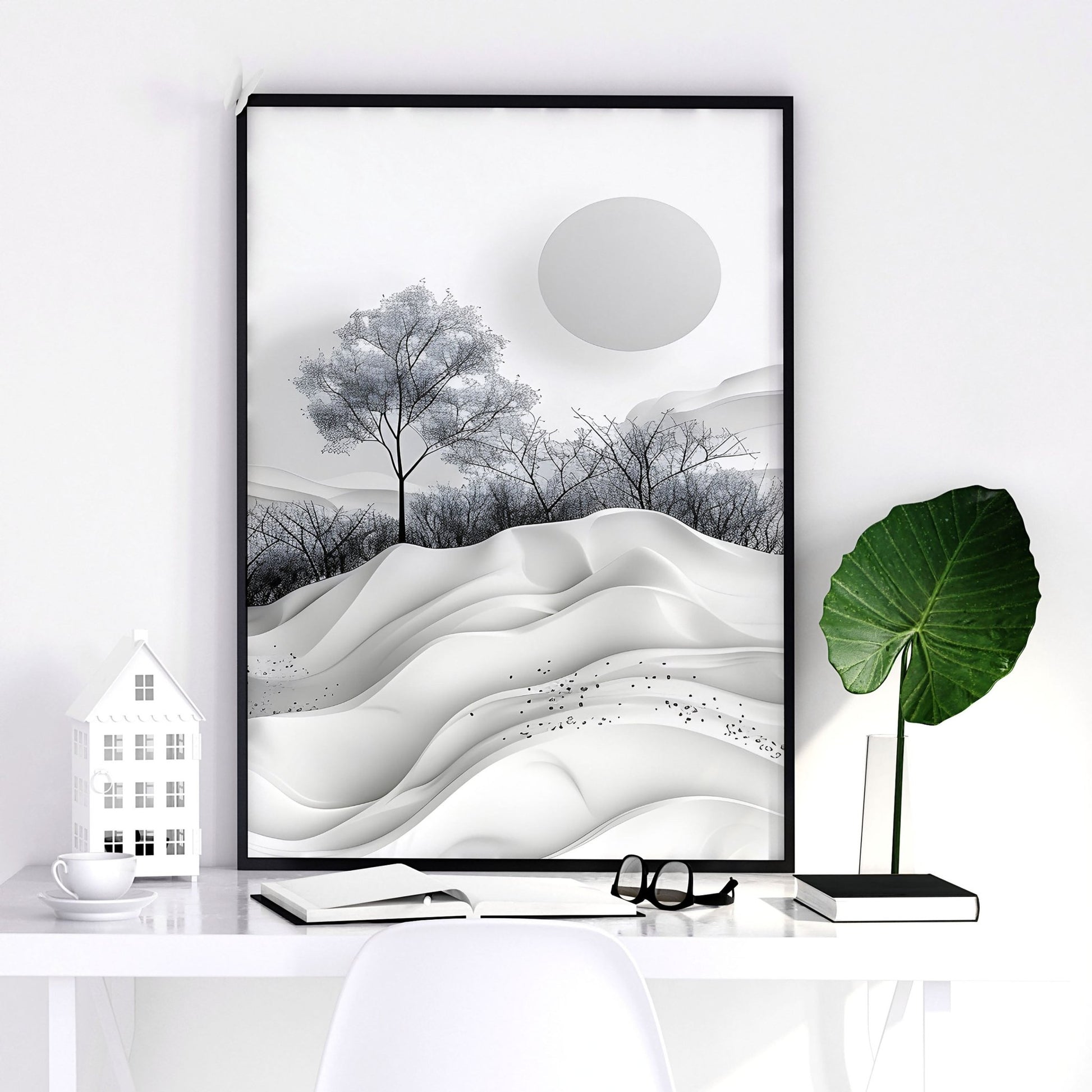 Pictures For Office | Set of 3 wall art prints